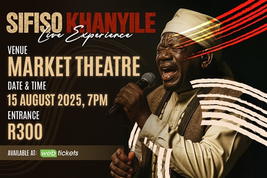 Sifiso Khanyile Live At The Market Theatre